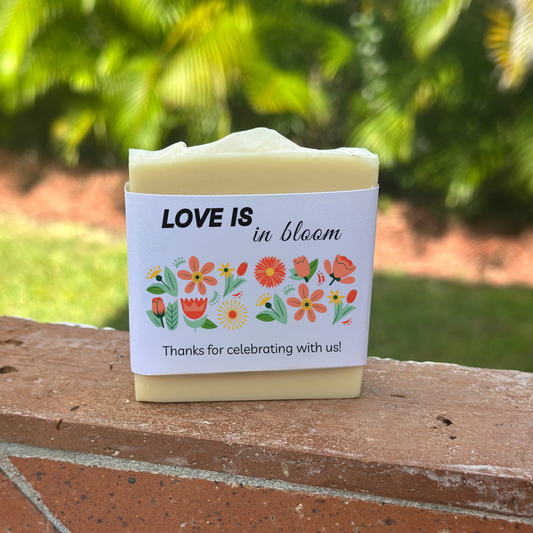 Love in Bloom Bridal Shower Soap Favors – Vegan Soap | Eco-Friendly Keepsakes