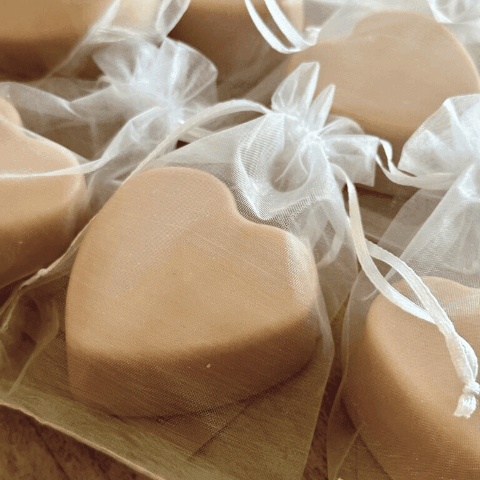 Pink Heart-Shaped Bridal Shower favors